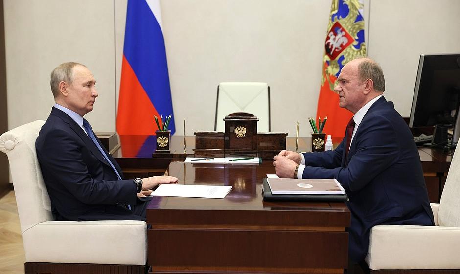 Сергей Обухов про встречу Г.А. Зюганова и В.В. Путина, молчание «кремлевских ягнят» и «неловкое» сравнение КПРФ с ЛДПР