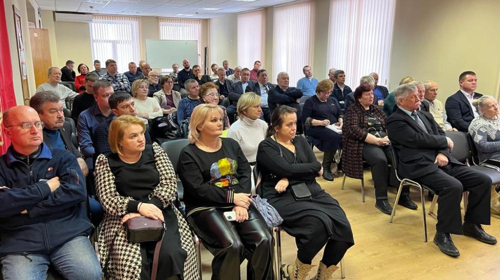 Московская область. Состоялось совещание первых секретарей городских организаций МК КПРФ
