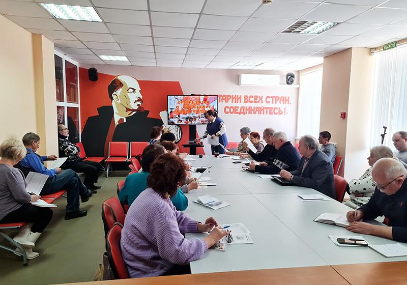 В Ивановском обкоме КПРФ состоялся семинар-совещание по протестному движению