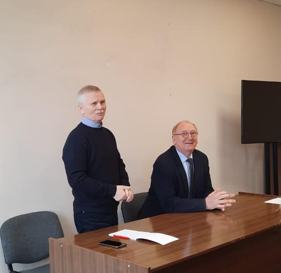 Депутат Сергей Пантелеев встретился с представителями трудового коллектива и руководителями профсоюзных организаций Ленинградского Металлического завода (АО "Силовые машины")