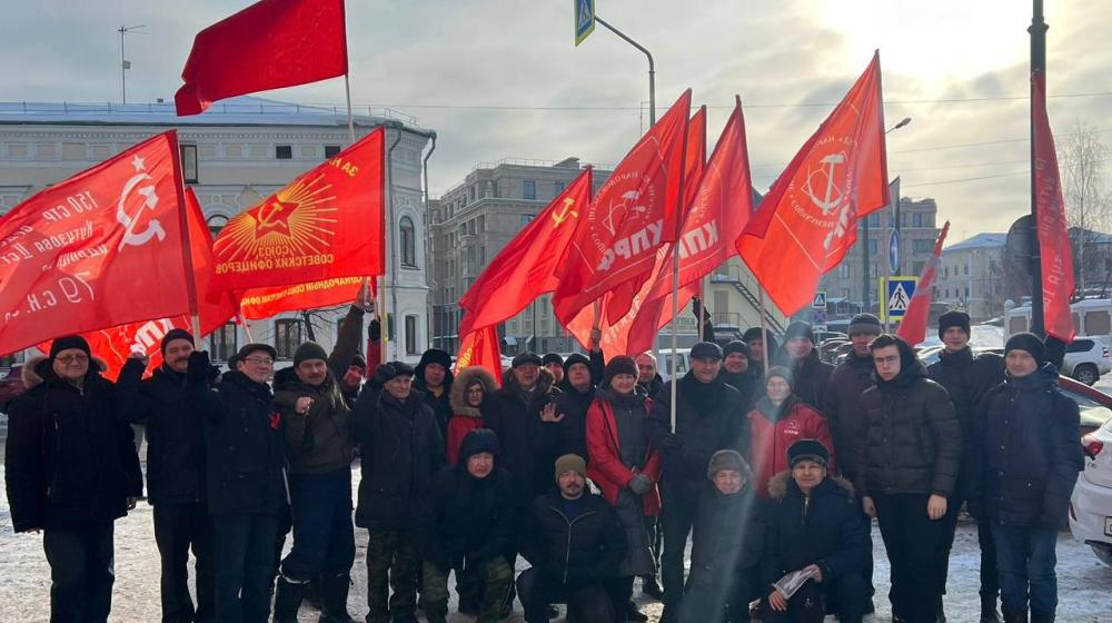 Республика Татарстан. КПРФ провела автопробег за верность Отечеству и социалистические традиции