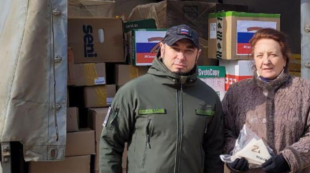 Сталинградские коммунисты передали в Запорожье гуманитарный груз