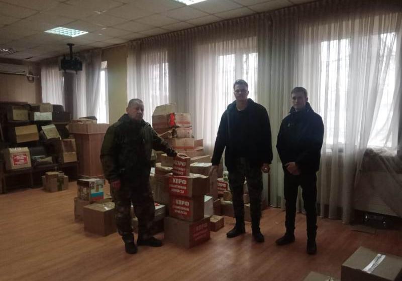 Гумконвой из Новосибирска прибыл на Донбасс