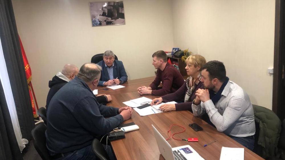Рабочий визит зампреда Мособлдумы, второго секретаря МК КПРФ Константина Черемисова в городской округ Истра