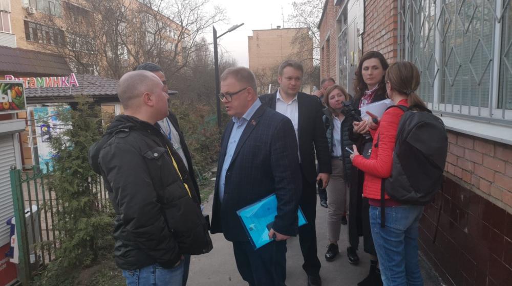 Московская область. По инициативе заместителя Председателя Московской областной Думы, руководителя фракции КПРФ Александра Наумова прошло рабочее совещание в Видном