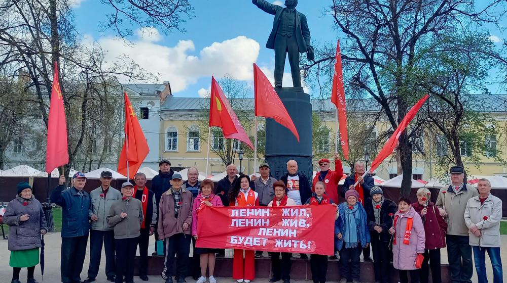 День рождения Ленина в Калуге