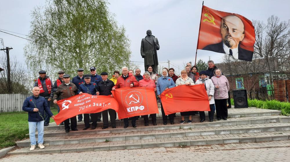 Тамбовская область. В селе Сампур прошли мероприятия, посвященные Дню рождения В.И. Ленина