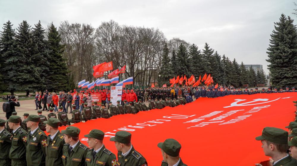 Курская область. Союзный антифашистский автомарш «Наша Великая Родина»