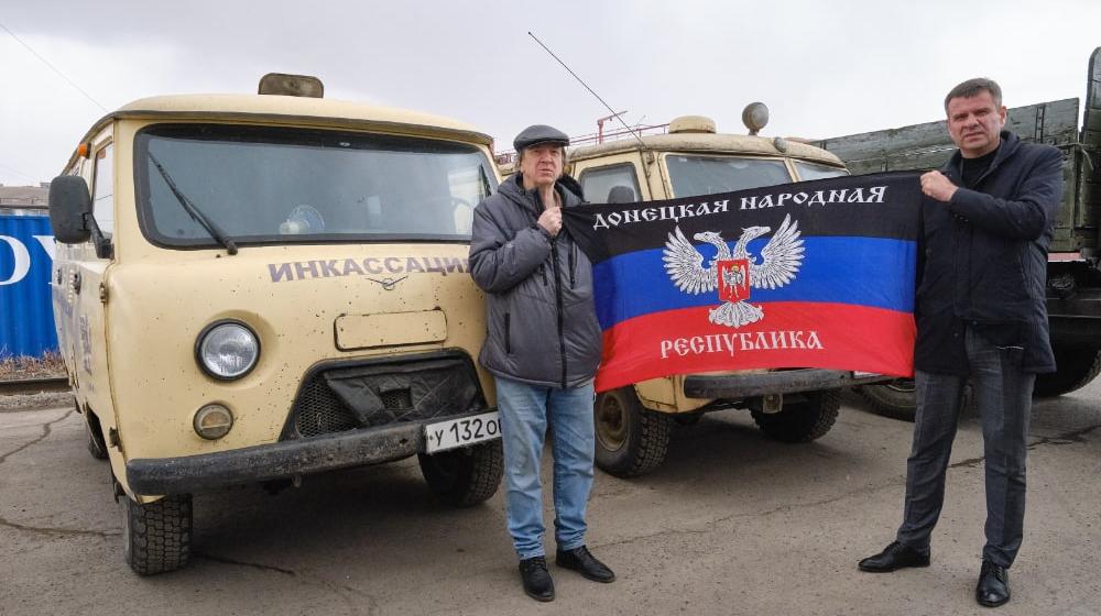 Автомобили — фронту. Красноярский крайком КПРФ помогает участникам специальной военной операции на Украине