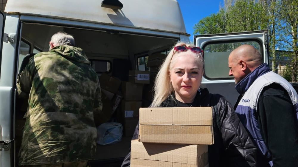 Коммунисты Ямало-Ненецкого автономного округа привезли гуманитарный груз на Донбасс