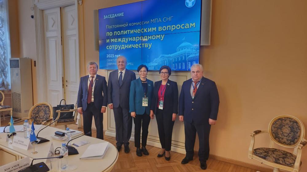 Иван Мельников, Дмитрий Новиков, Казбек Тайсаев приняли участие в заседании Постоянной комиссии МПА СНГ в Санкт-Петербурге