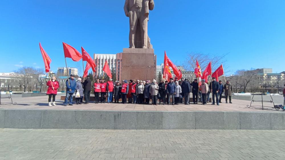 День рождения Ленина в Забайкалье