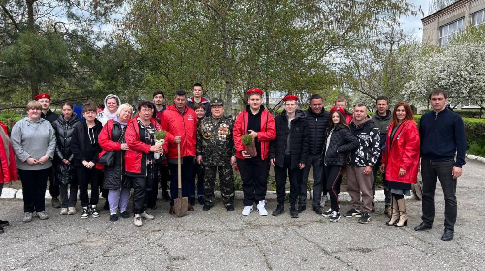 Херсонская область. Сад памяти в Геническе