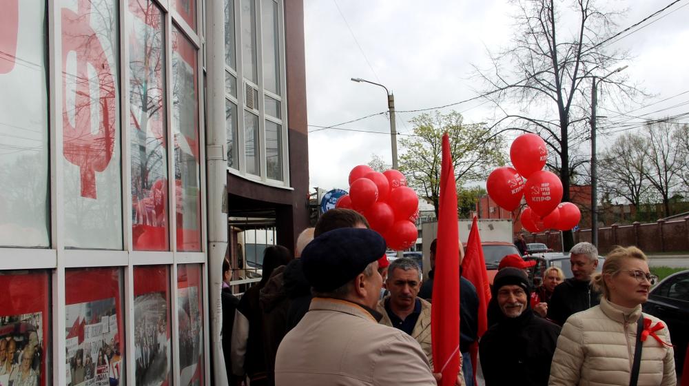 Первомайский автопробег в Ярославле