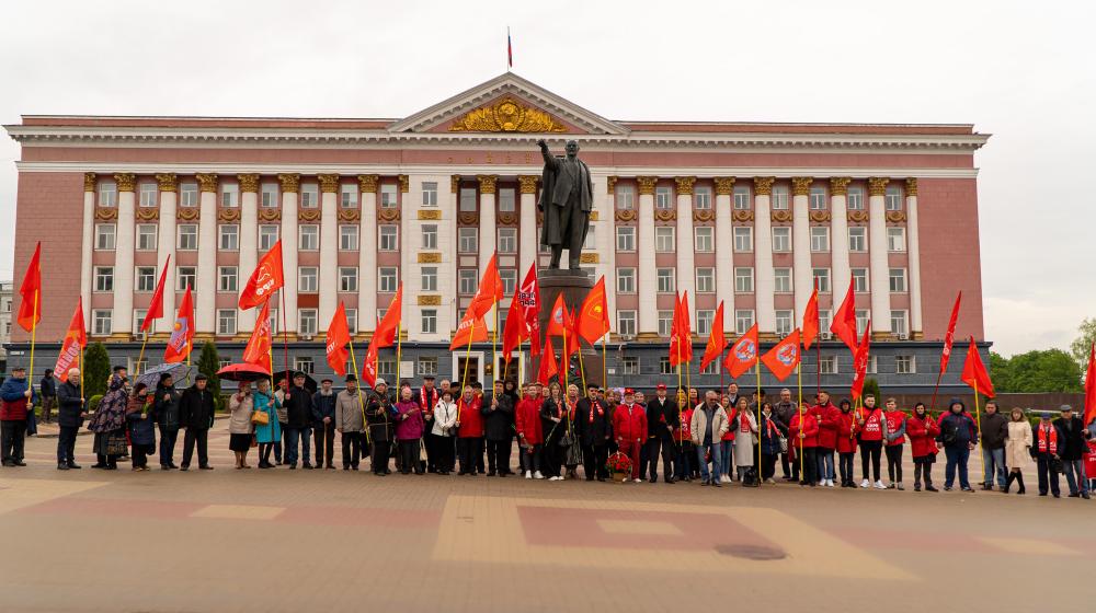 С верой в Победу и нашу Великую Родину! Первомай в Курске