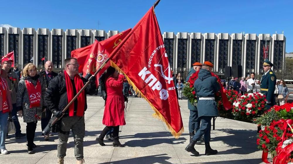 Коммунисты города трёх революций провели мероприятия ко Дню Победы советского народа