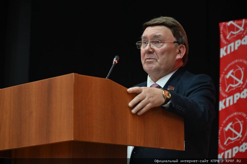 Н.Н. Иванов выступил на VI (майском) совместном Пленуме ЦК и ЦКРК КПРФ