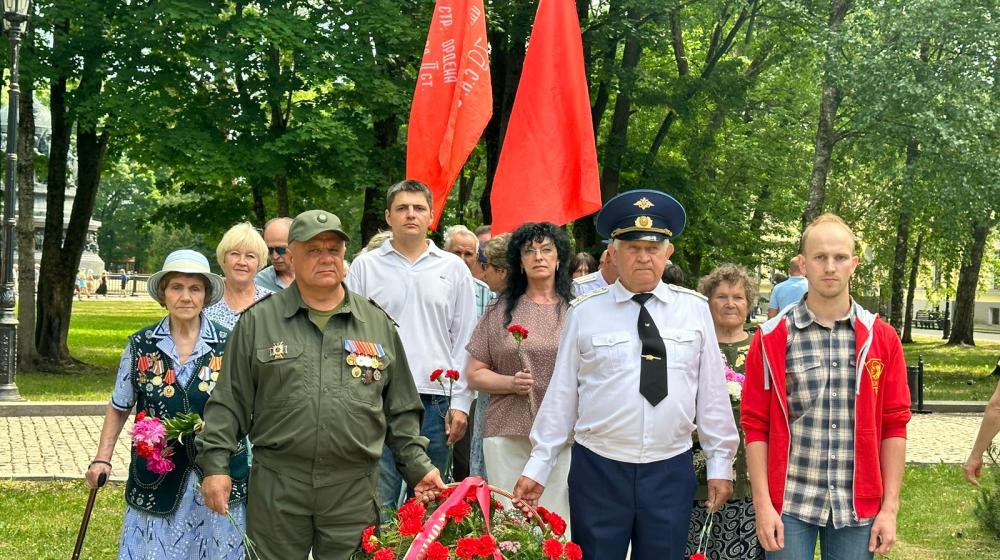 В Новгородской области состоялись мероприятия, посвящённые Дню памяти и скорби
