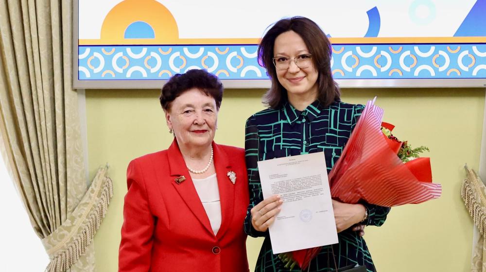 Тюменская область. Депутат-коммунист Тамара Казанцева поздравила жителей Тобольска с Днем рождения города