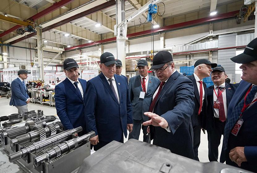 В.И. Кашин посетил флагман отечественного сельхозмашиностроения "Ростсельмаш"