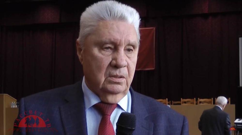 Президиум ЦС РУСО поздравил доктора экономических наук И.М. Братищева с 85-летним юбилеем