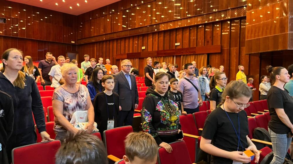 Московская область. Александр Наумов посетил соревнования по спидкубингу в совхозе имени Ленина