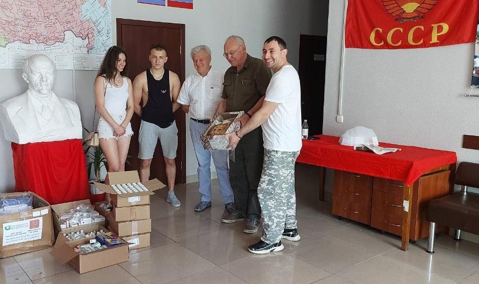 Пензенские коммунисты доставили на Донбасс более трёх тонн гуманитарного груза
