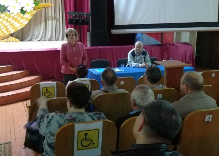 Ольга Алимова посетила Воскресенский район Саратовской области