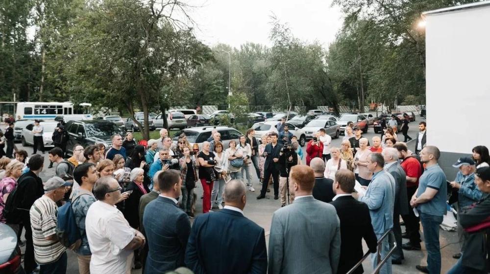 Леонид Зюганов и Денис Парфенов провели встречу в районе Северное Медведково