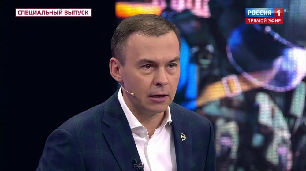 Юрий Афонин в эфире «России-1»: Флаги России в руках людей на разных континентах показывают, что наша страна становится лидером борьбы с западным неоколониализмом