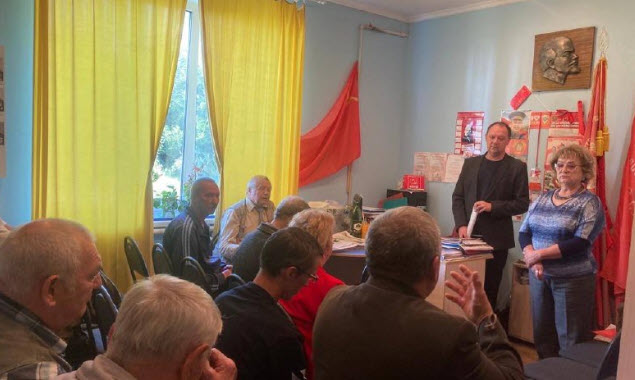 Саратовская область. Депутаты-коммунисты Ольга Алимова и Денис Буланов провели встречу с активистами Аткарского районного комитета КПРФ