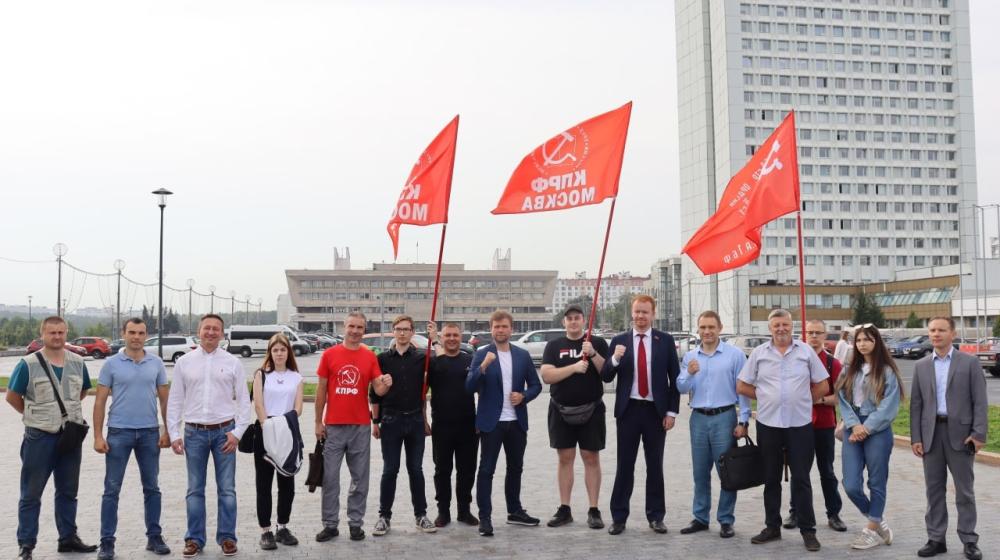 Москва. Встречи Леонида Зюганова в Зеленограде