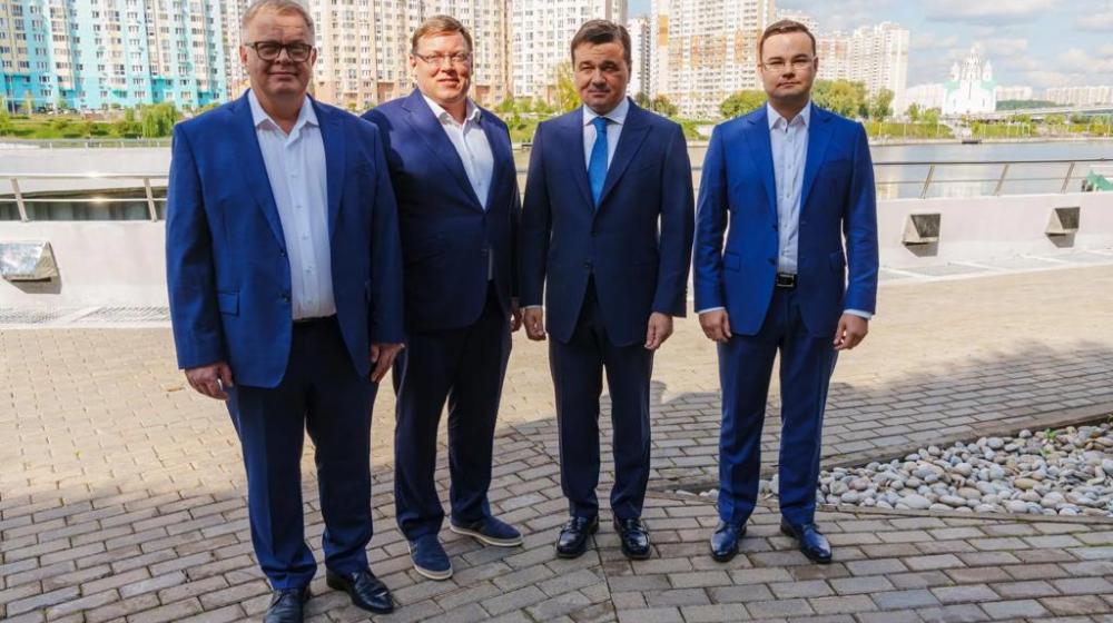 Заместитель Председателя Мособлдумы Александр Наумов встретился с Губернатором Подмосковья Андреем Воробьевым