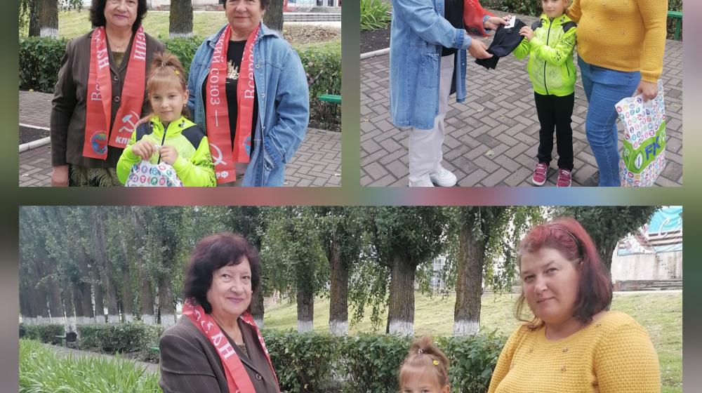 Тамбовское отделение ВЖС «Надежда России» принимает участие в акции "Помоги собраться в школу!"