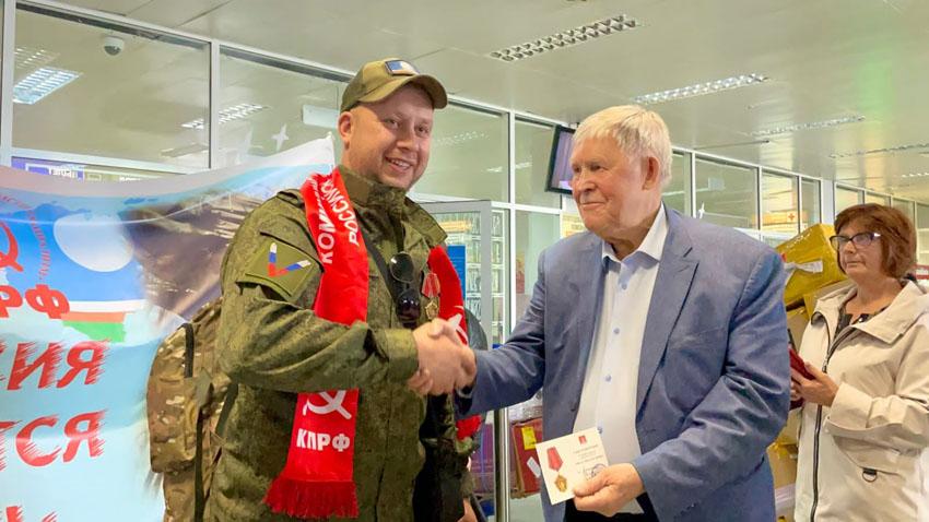 Кандидат в депутаты Якутской гордумы от КПРФ Игорь Бугаенко приехал в Якутск из зоны боевых действий