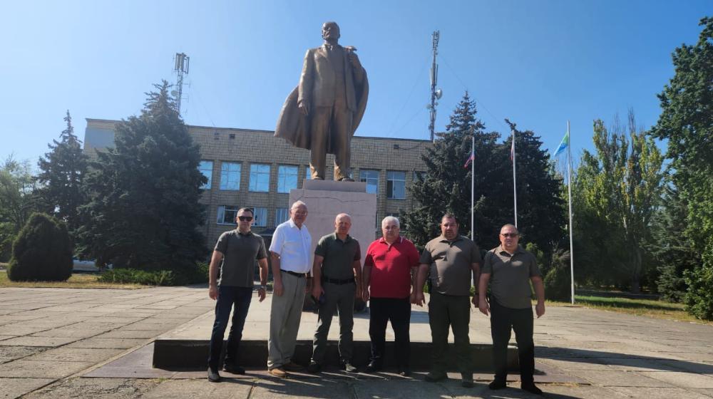 Продолжается работа К.К. Тайсаева в Донецкой Народной Республике