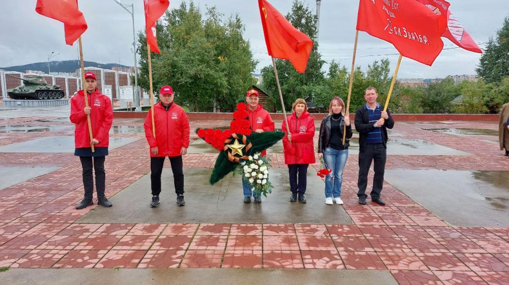 Коммунисты Забайкалья почтили память земляков в День окончания Второй Мировой войны