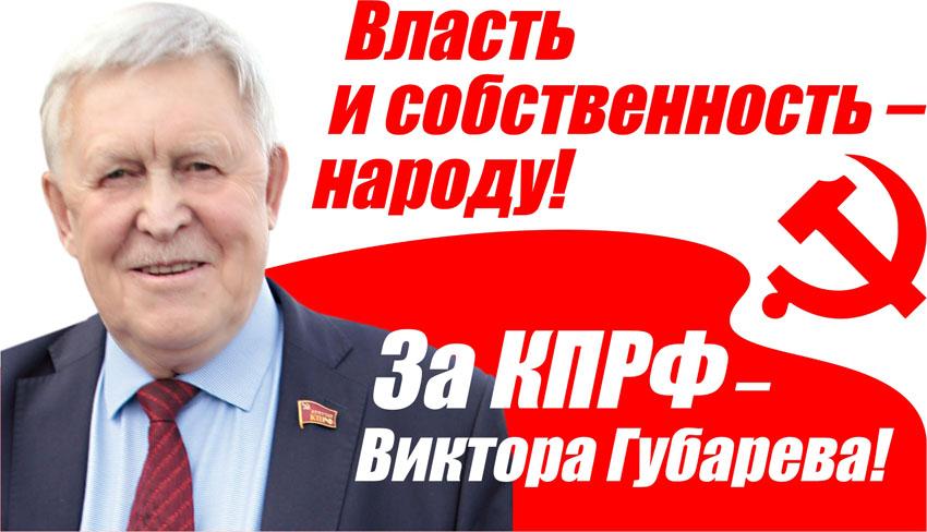 Виктор Губарев: «Достали господа? Выбирай товарищей!»