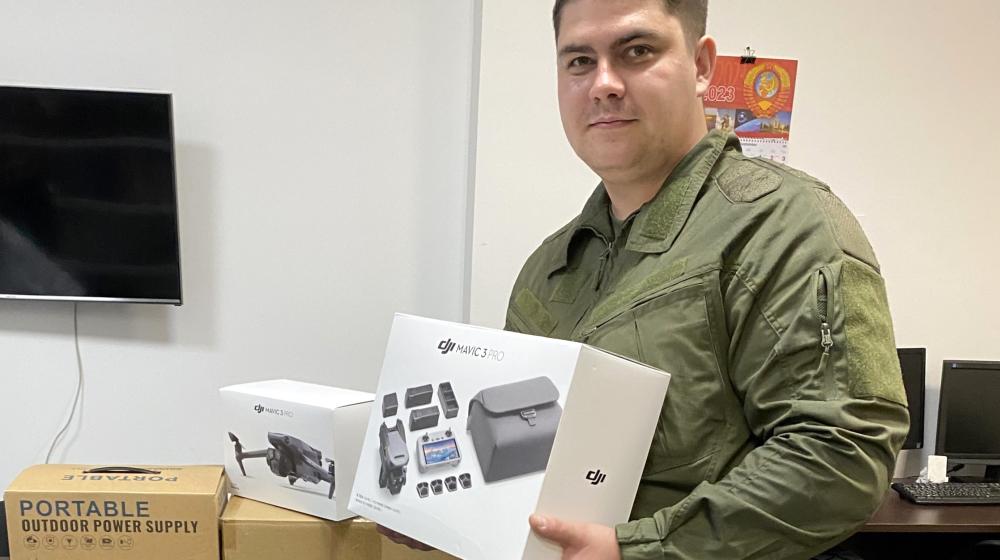 Дмитрий Новиков помог закупить оборудование для амурских защитников Новороссии