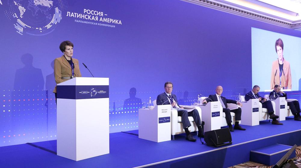 Ирина Филатова выступила на круглом столе в рамках Международной парламентской конференции «Россия-Латинская Америка»