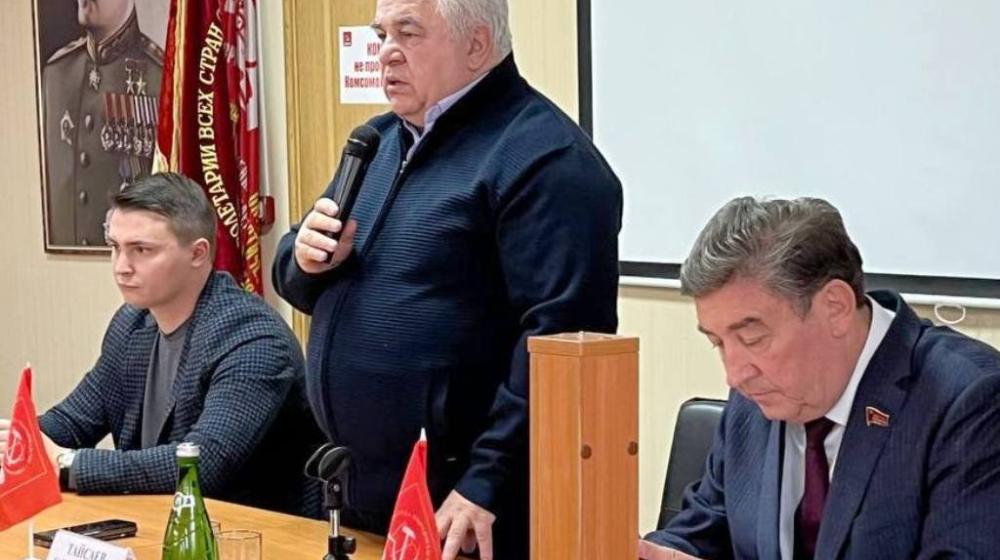 Казбек Тайсаев ставропольским коммунистам: «Я для себя свой выбор сделал»