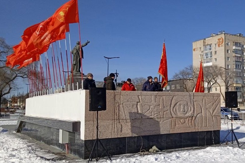Амурская область. Праздник Великого Октября в Благовещенске