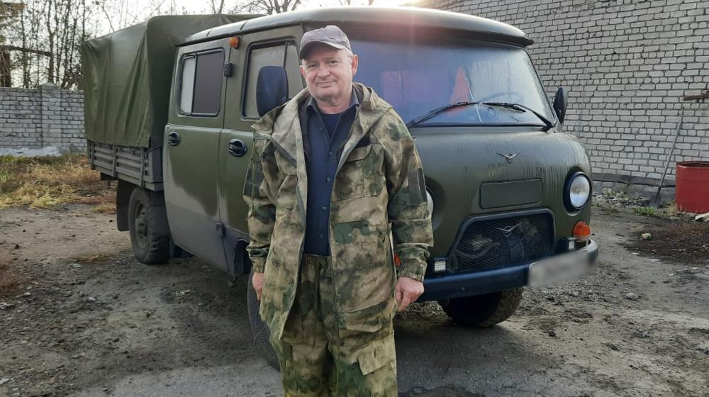 Волгоградская область. Депутат-коммунист Владимир Иванов вернулся из Донбасса после завершения гуманитарной акции