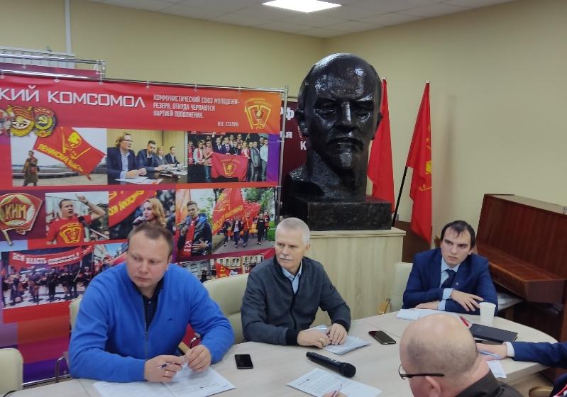 Сергей Пантелеев принял участие в очередном рабочем совещании в Законодательном Собрании Санкт-Петербурга