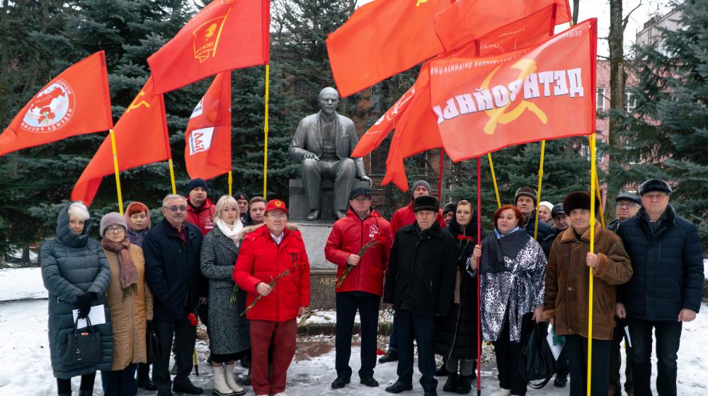 Курская область. Н.Н. Иванов провёл митинг в честь годовщины образования СССР