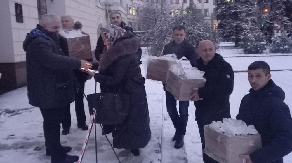 Делегация от КПРФ во главе с К.К. Тайсаевым завершила работу на Донбассе