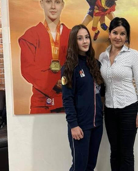Алтайский край. Мария Прусакова поздравила с победой мировую чемпионку Алину Скрипачеву из села Мамонтово