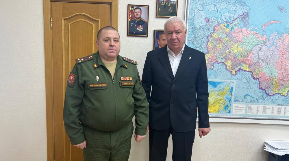 В.И. Соболев с рабочим визитом посетил военный комиссариат Тюменской области