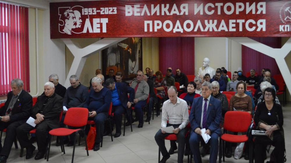 Алтайские коммунисты начали активную фазу избирательной кампании кандидата в Президенты Николая Харитонова
