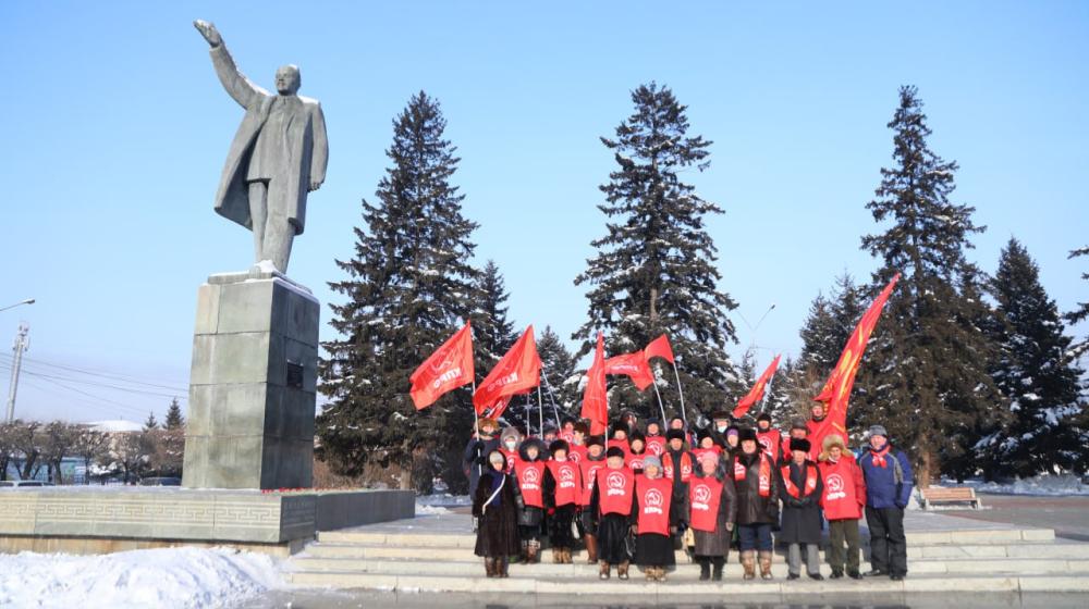 Тува. День памяти Ленина в Кызыле